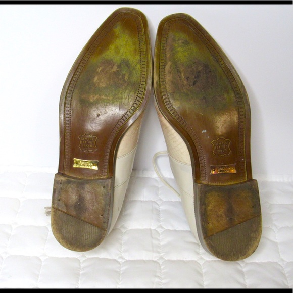 Giorgio Brutini Genuine Leather & Snake Skin Shoes - Picture 12 of 13